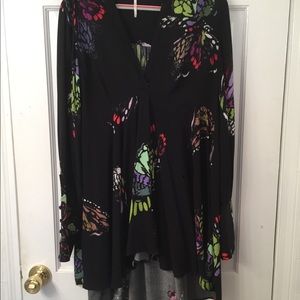 Beautiful, flowey Free People high/low Tunic/Dress